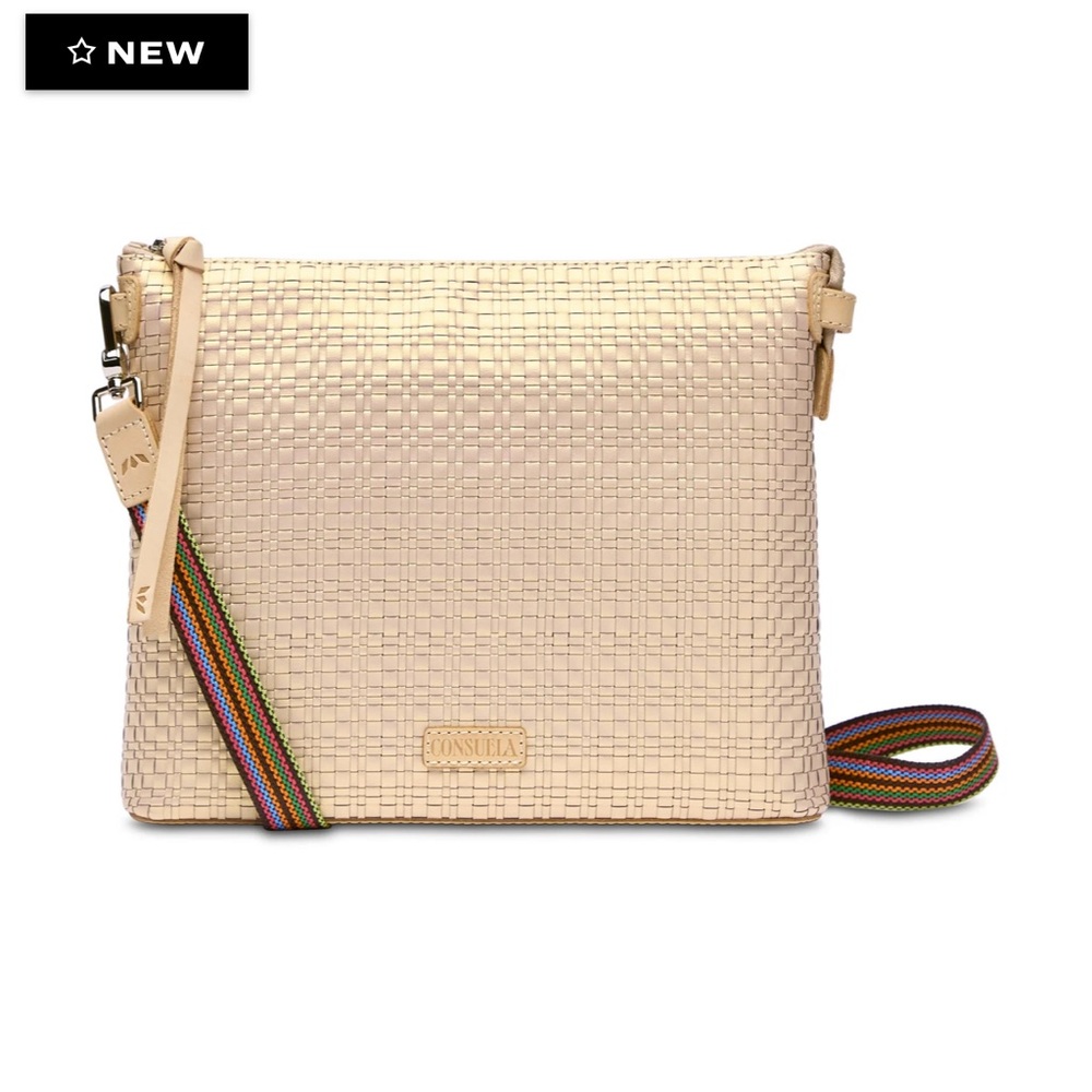 Consuela Cream Crossbody Bag